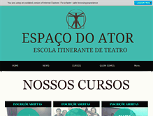 Tablet Screenshot of espacodoator.com